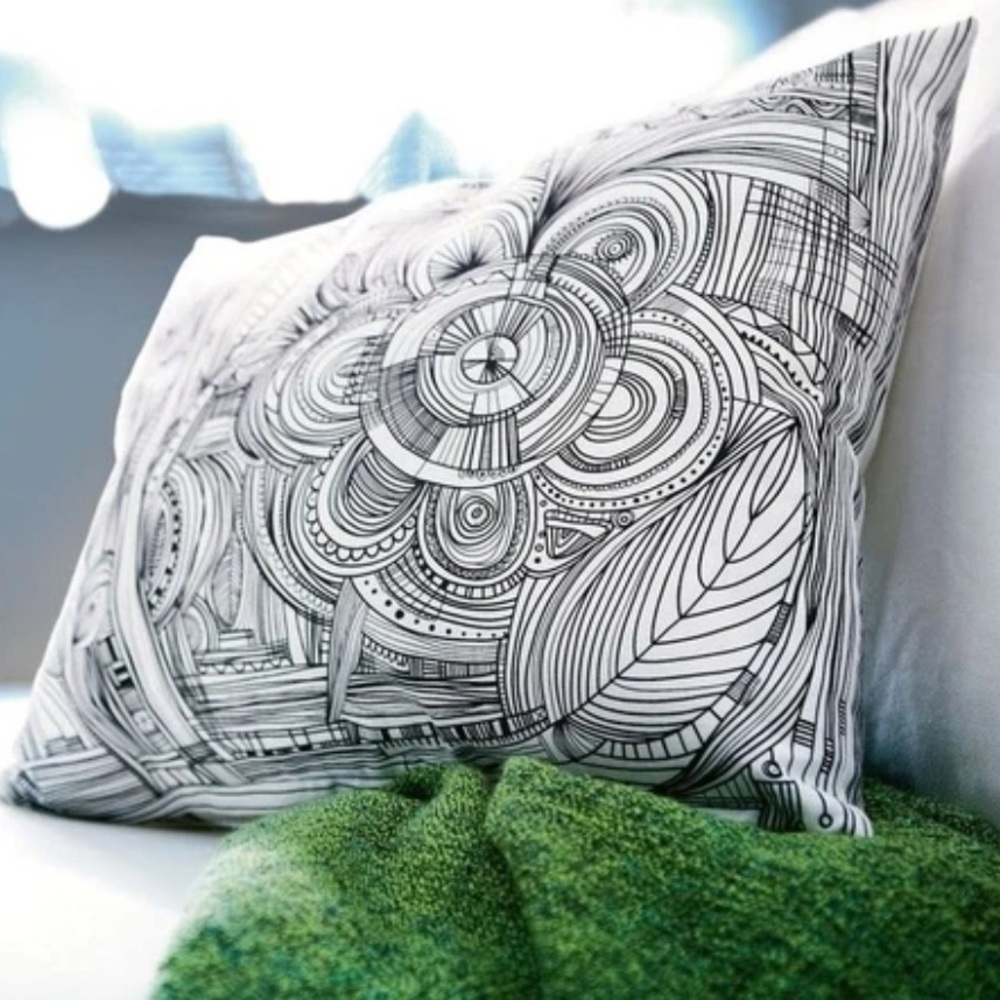 IKEA EIVOR Throw Pillow Cover